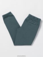 Z0ZR081276 Dark Slate Boys Iconic Stone Fleece Pants Volcom Clothing - Image 3