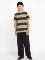 Z0ZR081279 Black Boys Billow Denim Pants Volcom Clothing - Image 15