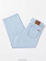 Z0ZR081281 Light Blue Boys Billow Denim Pants Volcom Clothing - Image 3
