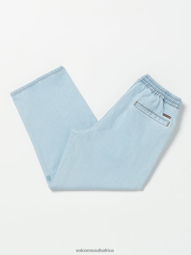 Z0ZR081286 New Fashion Boys Freazy Loose Elastic Waist Denim Volcom Clothing - Image 2