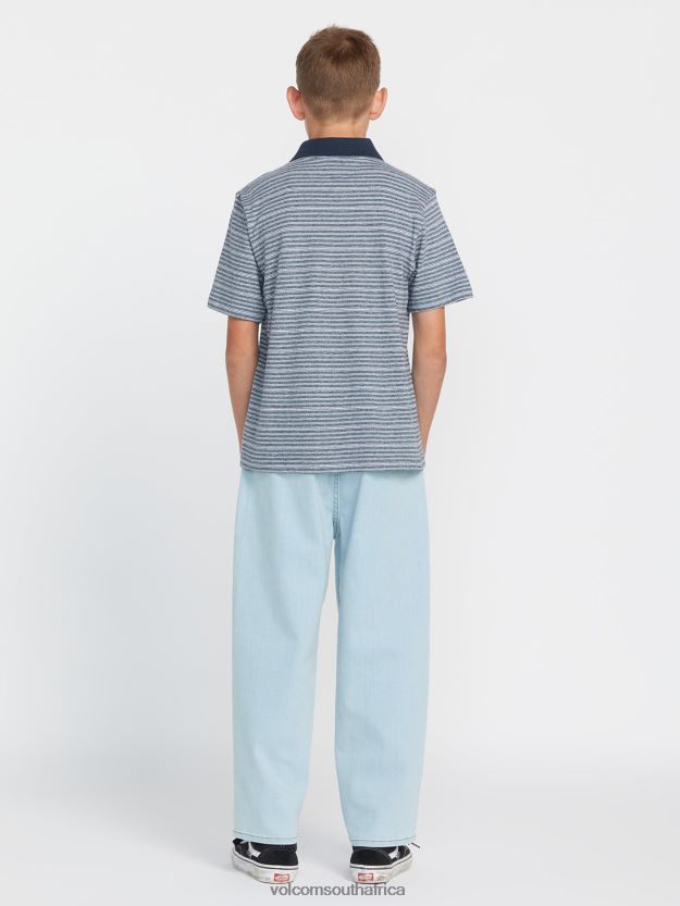 Z0ZR081286 New Fashion Boys Freazy Loose Elastic Waist Denim Volcom Clothing - Image 6