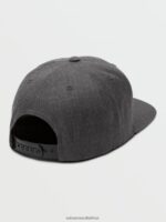 Z0ZR081294 Charcoal Heather Boys Quarter Twill Hat Volcom Accessories - Image 4