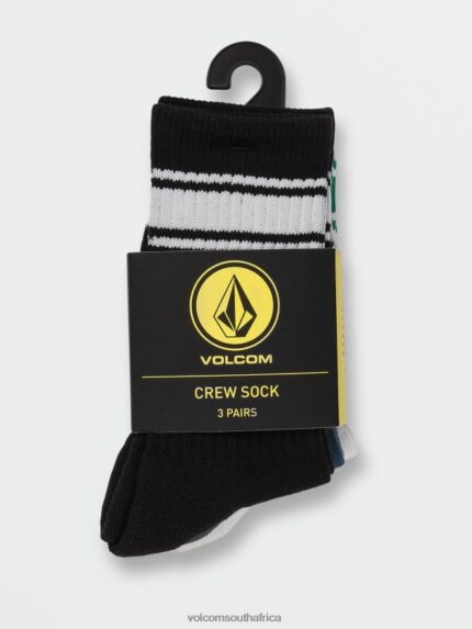 Z0ZR081299 Multi Boys Full Stone Multi Pack Socks Volcom Accessories
