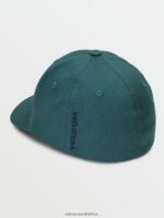 Z0ZR081303 Service Blue Boys Full Stone Flexfit Hat Volcom Accessories - Image 2