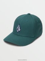 Z0ZR081303 Service Blue Boys Full Stone Flexfit Hat Volcom Accessories