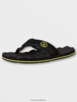 Z0ZR081309 Lime Boys Recliner Sandal Volcom Footwear - Image 3