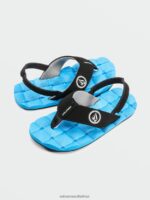 Z0ZR081312 Marina Blue Boys Recliner Sandals Volcom Footwear - Image 18
