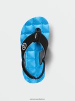 Z0ZR081312 Marina Blue Boys Recliner Sandals Volcom Footwear - Image 20