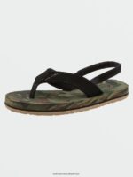 Z0ZR081316 Dark Camo Boys Victor Sandals Volcom Footwear - Image 6