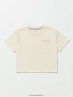 Z0ZR081324 Cloud Girls Pocket Dial Tee Volcom Clothing - Image 13