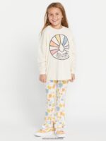 Z0ZR081326 Cloud Girls Werkin Doubles Long Sleeve Tee Volcom Clothing - Image 8
