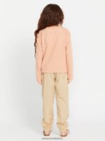 Z0ZR081329 Clay Girls Thermality Long Sleeve Tee Volcom Clothing - Image 6
