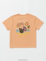Z0ZR081331 Clay Girls Truly Stoked Boyfriend Tee Volcom Clothing - Image 4