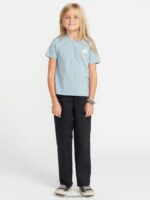 Z0ZR081332 Smokey Blue Girls Last Party Tee Volcom Clothing - Image 10