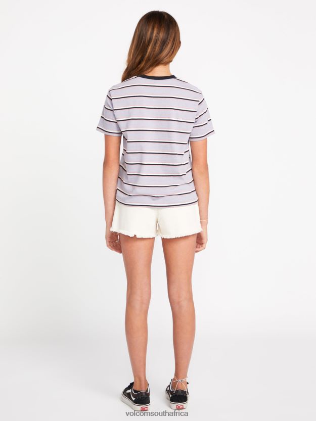 Z0ZR081335 Moonbeam Girls Party Pack Short Sleeve Shirt Volcom Clothing - Image 2