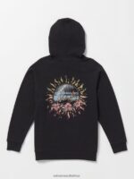Z0ZR081336 Black Girls Truly Stoked Boyfriend Hoodie Volcom Clothing - Image 6