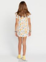 Z0ZR081340 Multi Girls Bust A Groove Dress Volcom Clothing - Image 11