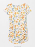 Z0ZR081340 Multi Girls Bust A Groove Dress Volcom Clothing - Image 4