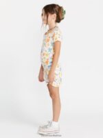 Z0ZR081340 Multi Girls Bust A Groove Dress Volcom Clothing - Image 7