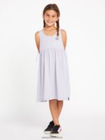 Z0ZR081341 Moonbeam Girls Sandy Candy Dress Volcom Clothing - Image 9