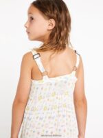 Z0ZR081342 Star White Girls Stickerbook Dress Volcom Clothing - Image 14