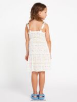 Z0ZR081342 Star White Girls Stickerbook Dress Volcom Clothing - Image 10