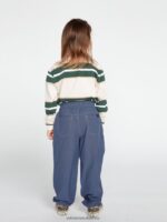 Z0ZR081348 Flight Blue Girls Sunday Strut Pants Volcom Clothing - Image 10