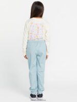 Z0ZR081350 Smokey Blue Girls Frochickie Jogger Pants Volcom Clothing - Image 14