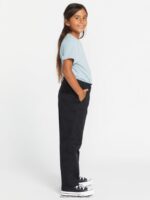 Z0ZR081351 Black Girls Whawhat Chino Pants Volcom Clothing - Image 5