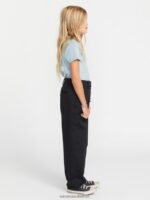 Z0ZR081351 Black Girls Whawhat Chino Pants Volcom Clothing - Image 8