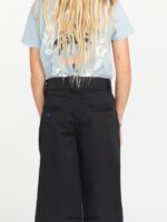 Z0ZR081351 Black Girls Whawhat Chino Pants Volcom Clothing - Image 9
