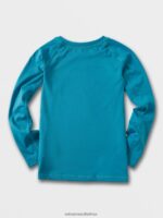 Z0ZR081356 Barrier Reef Kids Lido Solid Short Sleeve Tee Volcom Surf - Image 2