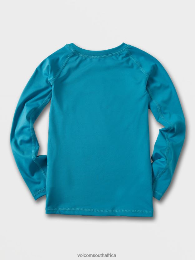 Z0ZR081356 Barrier Reef Kids Lido Solid Short Sleeve Tee Volcom Surf - Image 3