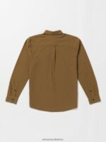 Z0ZR08135 Mud Men Date Knight Long Sleeve Shirt Volcom Clothing - Image 2