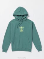 Z0ZR08175 Service Blue Men Utopic Hoodie Volcom Clothing - Image 4