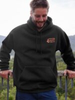 Z0ZR08178 Black Men Workwear Pullover Hoodie Volcom Clothing - Image 14