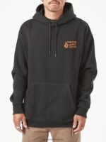 Z0ZR08178 Black Men Workwear Pullover Hoodie Volcom Clothing - Image 15