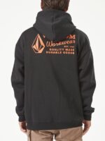 Z0ZR08178 Black Men Workwear Pullover Hoodie Volcom Clothing - Image 18