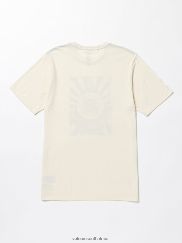 Z0ZR0817 Off White Heather Men Vexer Short Sleeve Tee Volcom Clothing - Image 2