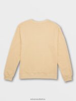 Z0ZR08180 Almond Men Produce Crew Sweatshirt Volcom Clothing - Image 6
