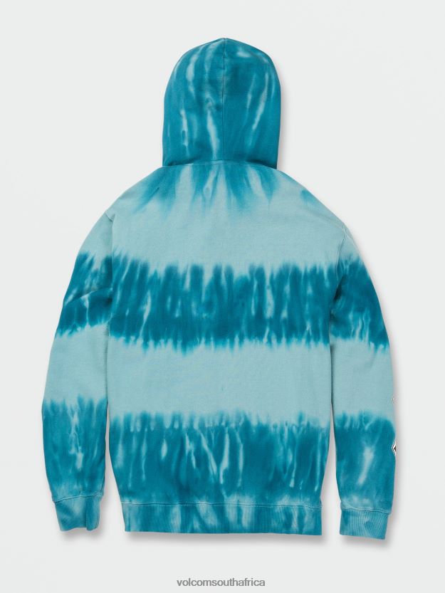 Z0ZR08181 Coastal Blue Men Iconic Stone Plus Pullover Sweatshirt Volcom Clothing - Image 3