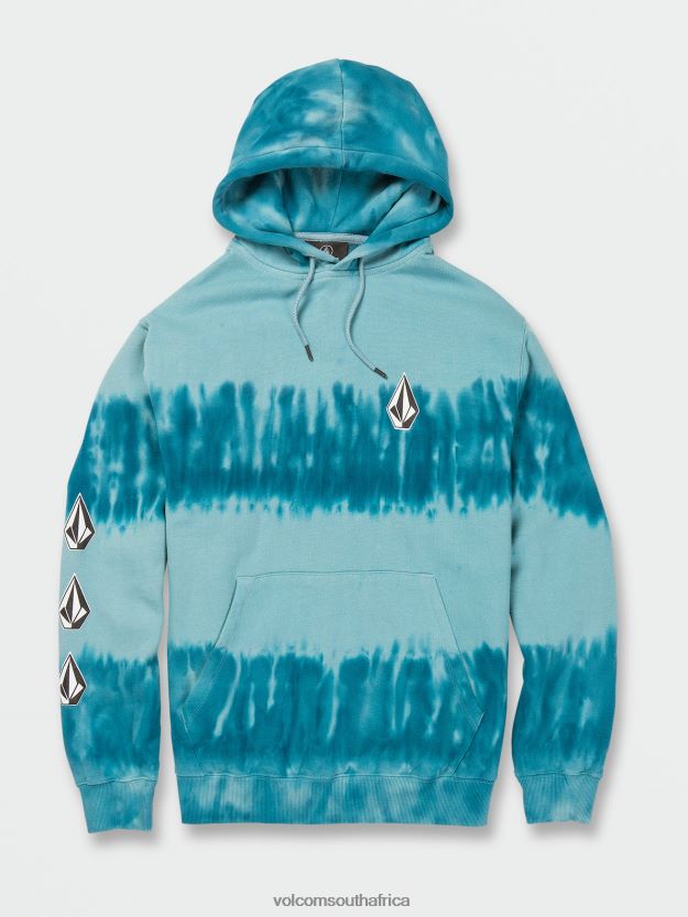 Z0ZR08181 Coastal Blue Men Iconic Stone Plus Pullover Sweatshirt Volcom Clothing - Image 1