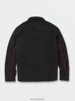 Z0ZR08183 Black Men Surf Vitals Jack Robinson Fleece Volcom Clothing - Image 6