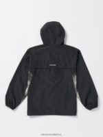 Z0ZR08188 Black Men Surf Vitals Balaram Stack Jacket Volcom Clothing - Image 9