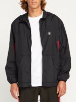 Z0ZR08195 Black Men Surf Vitals Jack Robinson Jacket Volcom Clothing - Image 6