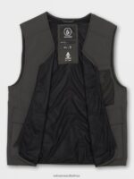 Z0ZR08196 Black Men Skate Vitals Alec Majerus Vest Volcom Clothing - Image 13