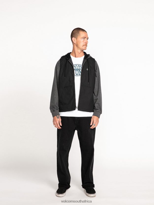 z0zr08197_black_men_volblaster_jacket_volcom_clothing.jpg Z0ZR08197 Black Men Volblaster Jacket Volcom Clothing - Image 1
