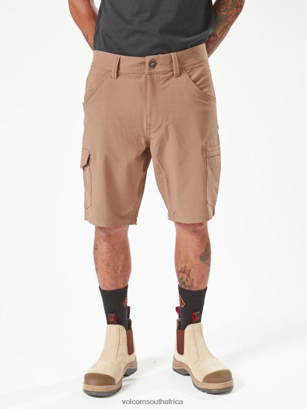 Z0ZR08204 Brindle Men Workwear Slab Hybrid Shorts Volcom Clothing - Image 27