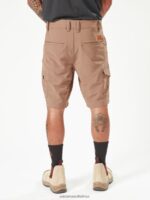 Z0ZR08204 Brindle Men Workwear Slab Hybrid Shorts Volcom Clothing - Image 4
