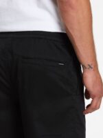 Z0ZR08213 Black Men Frickin Elastic Waist Shorts Volcom Clothing - Image 9